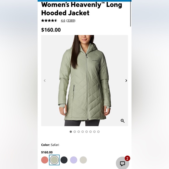 Brand new Columbia coat. - Picture 5 of 5